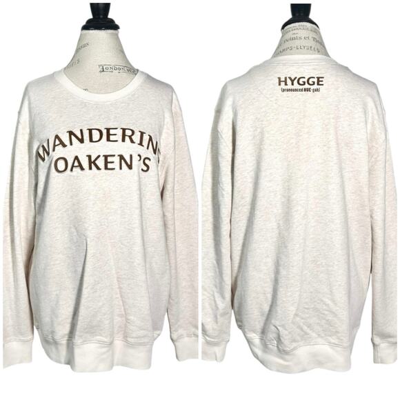 Frozen The Musical | Women | Wandering Oaken’s Hyyge Ivory Sweatshirt | Large - Picture 1 of 12